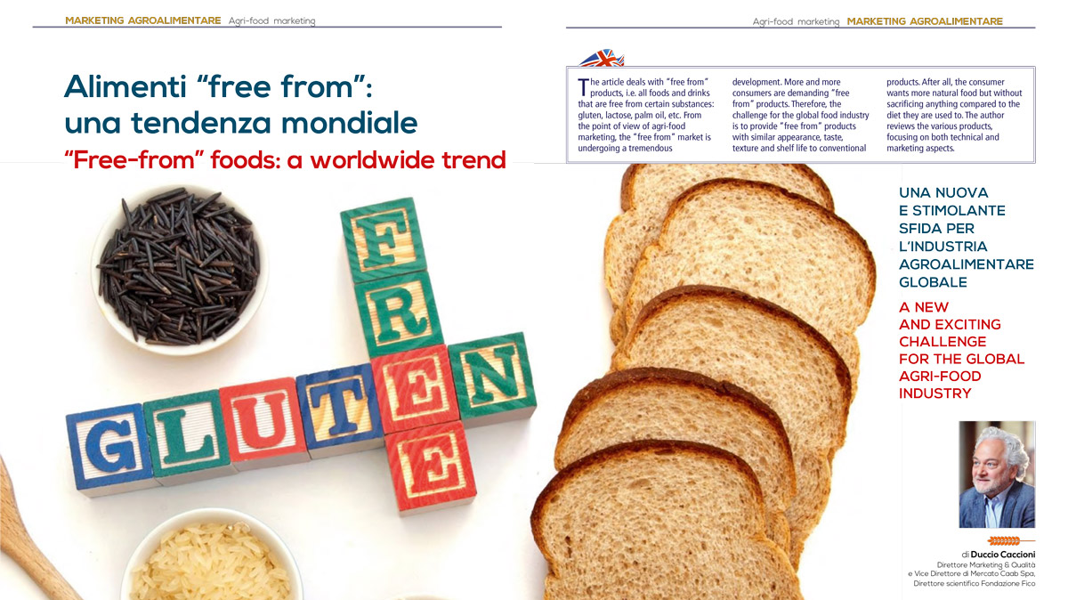 Alimenti “free from”: una tendenza mondiale